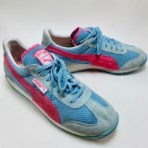 Sz 9 Puma Suede Running Shoes